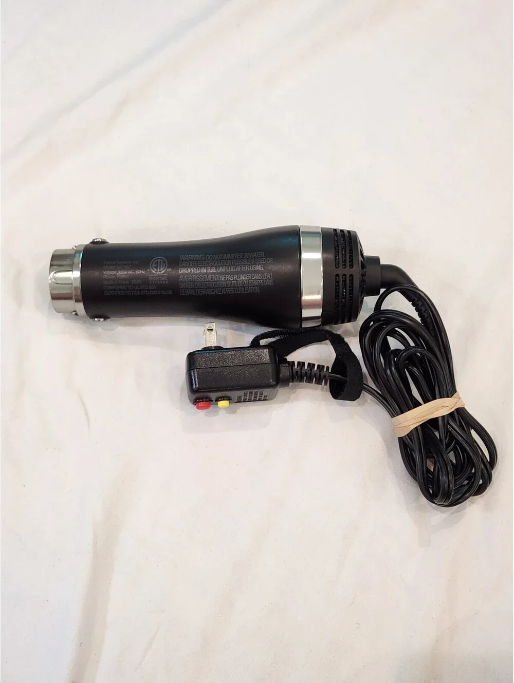 CHI Volumizer 4 In 1 Blowout Hair Dryer Base 1400W Black 2 Speed 2 Heat